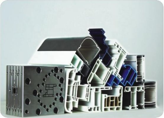 Silber-UPVC-Profilform mit und Elektroplattierung Polstern Oberflächenbehandlungsmöglichkeiten