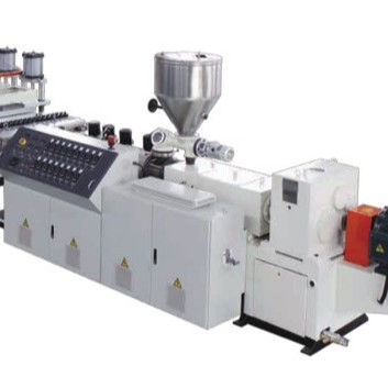 Zusammengestellte 80/156 Konische Zwillingschraubenauspresser für PVC/PE/PP Profil Extrusion