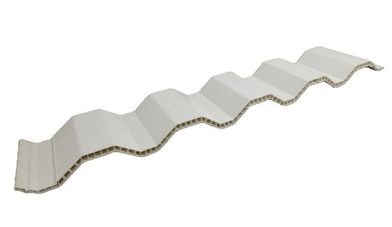500 mm x 3 WPC Vinyl Seewall-Panels-Blattstapelung für Gebäudekonstruktionslösung