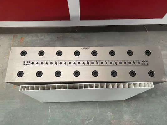 Silberner PVC-Plastik-Extrusionsdrucker/Kalibrator/Gießkopf mit 1 Formkavität