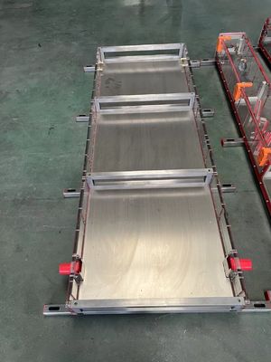 Silberner PVC-Plastik-Extrusionsdrucker/Kalibrator/Gießkopf mit 1 Formkavität