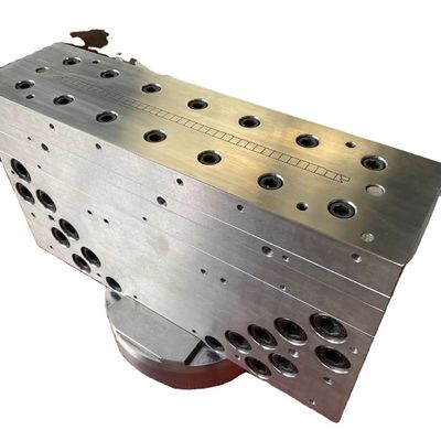 Co-Extrusion Wallboard Asa Pc Pe Upvc Profil Extrusion Druckformformen in Silber PVC