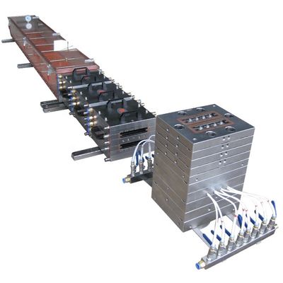 65/132mm Schraubendurchmesser WPC Tür Boden Dekorativ Profil Board Panel Herstellung Maschine