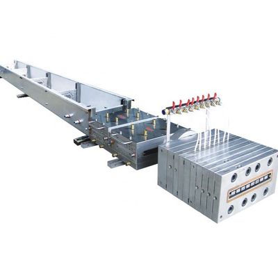 Holz-Kunststoff-WPC-Extrusionsform für Decking-Bodenbreite 150 mm Produktionslinie