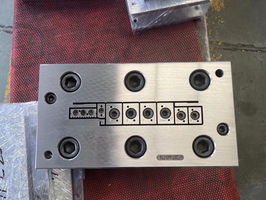 1 Kavität Silber WPC Tür Extrusionsform für Türrahmen Extrusions Produktionslinie