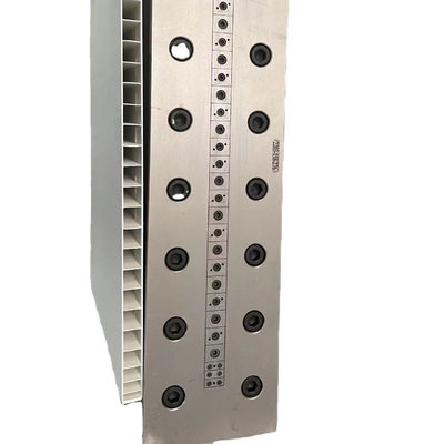 1 Hohlraum-PVC-Plastik-Extrusionskalibrator-Druckform für PVC-Türplattenform in individueller Größe