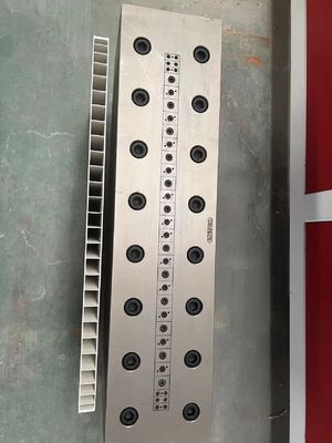 1 Hohlraum-PVC-Plastik-Extrusionskalibrator-Druckform für PVC-Türplattenform in individueller Größe