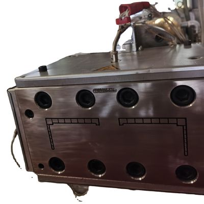 Zwei Hohlräume Silber-Extrusions-Druckform zur Formung von UPVC-Türrahmen und Silberbeschichtung
