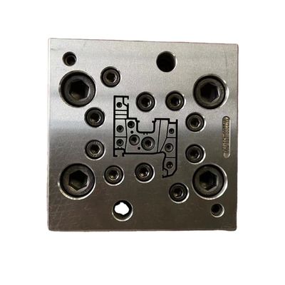1 Formkavität UPVC Extrusionsfensterprofil Formen Werkzeuge für silberne Türen und Fenster