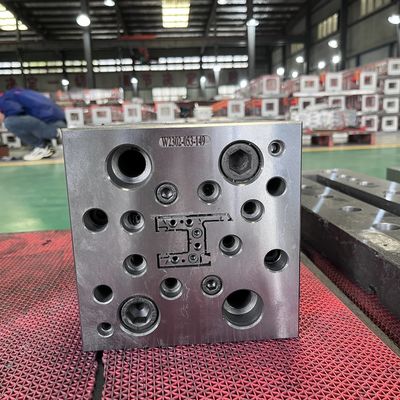 1 Formkavität UPVC Extrusionsfensterprofil Formen Werkzeuge für silberne Türen und Fenster