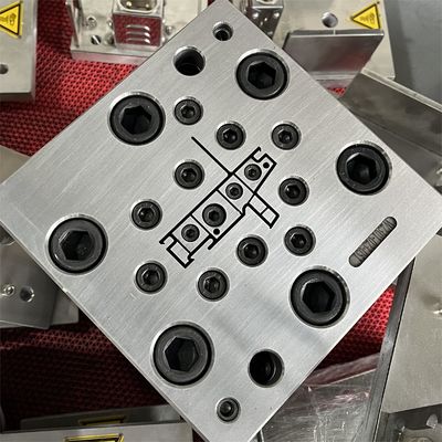 Hochpräzisions-WPC-Extrusionsform mit Oberflächenbehandlung durch Polieren mit Elektroplattierung