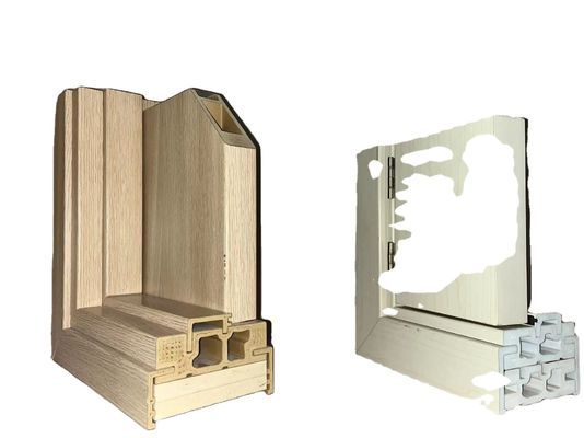 Zusammengefasste 3CR17-Form-Hohlraum-PVC-Profil-Teile für Fenster und Türen