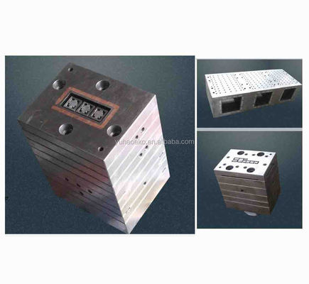 Elektroplattierung Polieren WPC PVC Rohr Extrusion Die Design Form für Silber Oberfläche