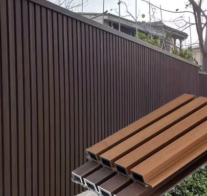 Wohnprodukte Schimmel WPC Outdoor Holz Garten Dekoration Panel in kundenspezifischem Design