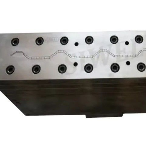 500 mm x 3 WPC Vinyl Seewall-Panels-Blattstapelung für Gebäudekonstruktionslösung