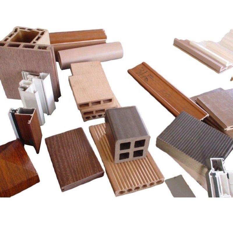 65/132mm Schraubendurchmesser WPC Tür Boden Dekorativ Profil Board Panel Herstellung Maschine