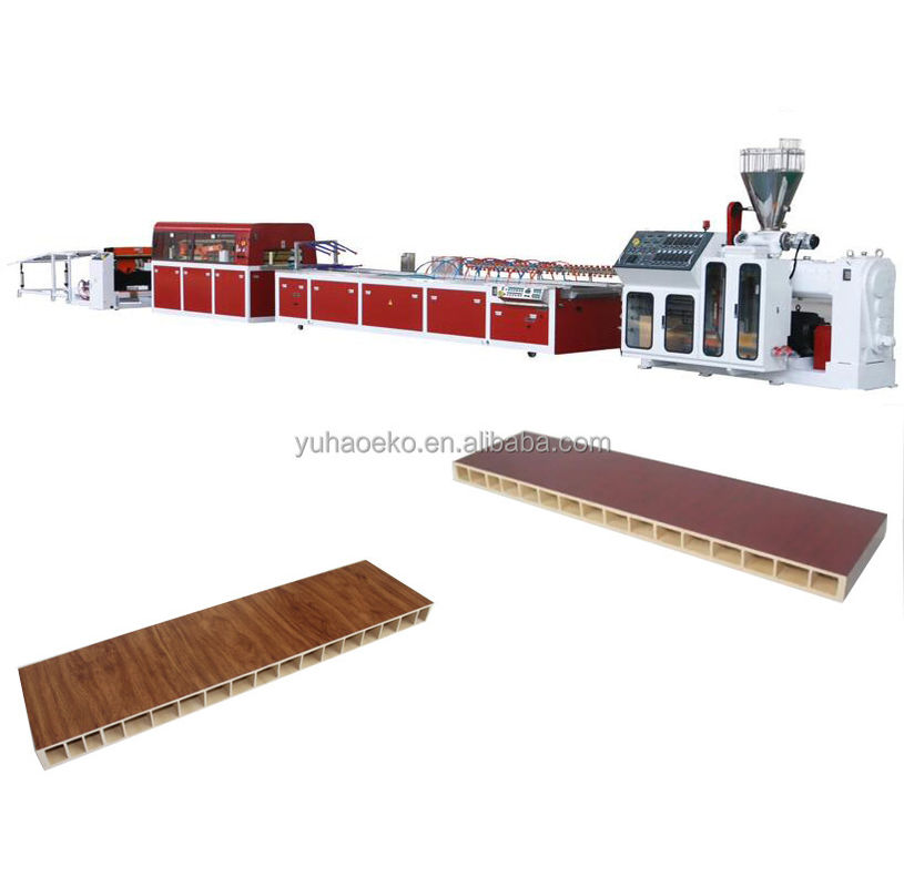 92/188mm Schraubdurchmesser UPVC/WPC-Türplatten-Extrusionsmaschine für Bauarbeiten