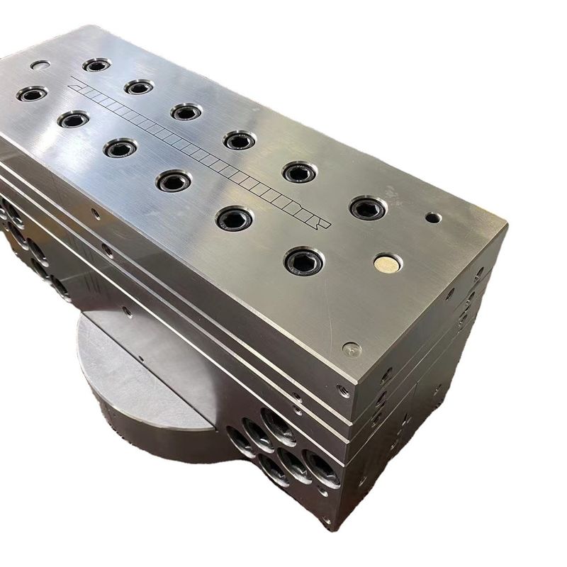 1 Kavitätsform Maßgeschneiderte PVC WPC Hohl Türbrett Extrusionsform und Profile Form
