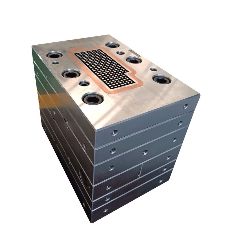 Extrusionsform für UPVC-Dürrrahmen aus WPC und Festform in der indischen Produktion