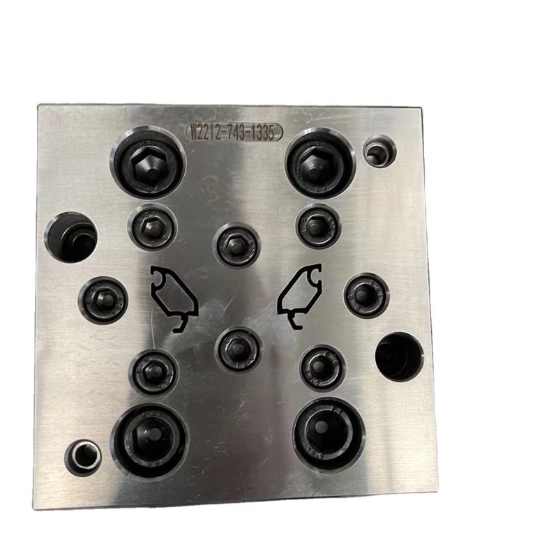 Elektroplattierung Polieren UPVC PVC Fensterglas Perlen Profil Form für individuelle Größe